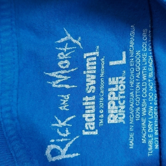 Rick and Morty  Tee Size L - Picture 4 of 7